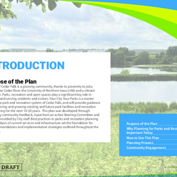 Cedar Falls Park Master Plan Draft Plan Document thumbnail icon
