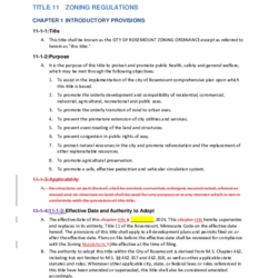 Rosemount Zoning & Subdivision Code - Revised Draft thumbnail icon